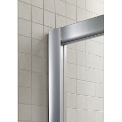 L2E - Mampara de ducha con una puerta corredera